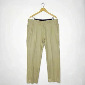 Peter Millar Khaki Men's Golf Chino Pants Size 38 x 30